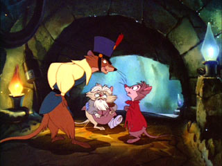 Screenshot of Justin from the movie The Secret of NIMH